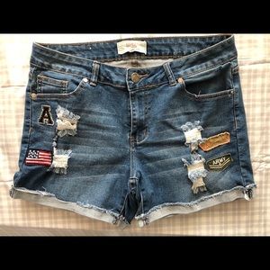 Jean shorts